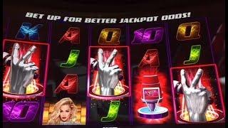 THE VOICE IGT Slot BIG WIN Free Spin Bonuses