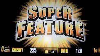 5 Frogs - NEW GAME SUPER FEATURE - Las Vegas Slot Machine Win