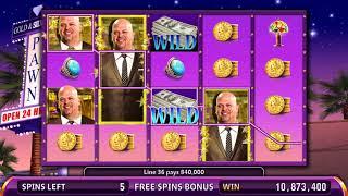 PAWN STARS Video Slot Casino Game with a COOL CASH FREE SPIN BONUS