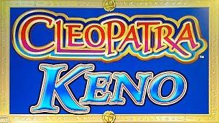 Cleopatra Keno - I HIT MY NUMBERS - BIG WIN Bonus!