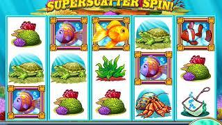 GOLD FISH Video Slot Casino Game with a SCATTER SPIN BONUS