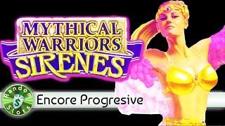 Mythical Warriors Sirenes slot machine, Encore Progressive
