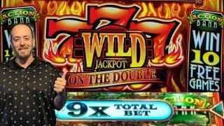 •777 WILD JACKPOT on the Double• Live Play/Bonus | China Shores Free spins