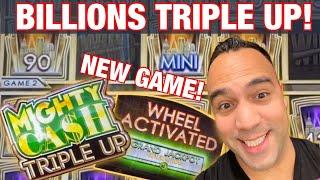 BILLIONS MIGHTY CA$H TRIPLE UP!!! • • • • | Amazing, MUST PLAY New Game!! ••