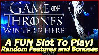 Game of Thrones Winter Is Here Slot - Lots of Features and Bonus in Active Machine, First Attempt