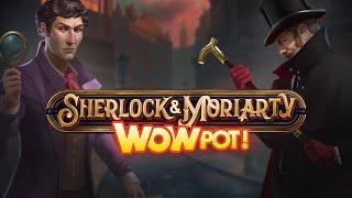 Sherlock and Moriarty Wowpot Slot Promo