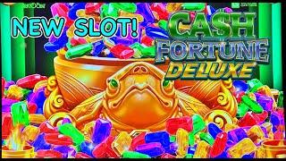 NEW SLOT: Big win on High Limit Cash Fortune Deluxe