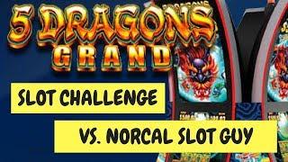 NorCal Slot Guy •SLOT CHALLENGE• 5 Dragons Grand, Cosmo Las Vegas