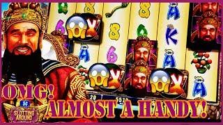 OMG! Almost a Handpay!! Mega slot Win on Fortune Ruler!!!