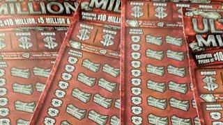 LIVESTREAM #14 - 5% GIVEAWAY on $30 CA SCRATCHERS ULTIMATE MILLIONS