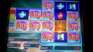 Glitz Slot Machine 170 times the bet Bonus Win