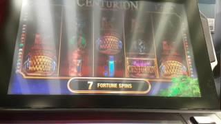 Centurion Free Spins big win