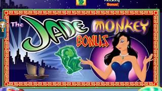 JADE MONKEY Video Slot Casino Game with an 'EPIC WIN" FREE SPIN BONUS