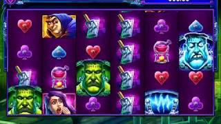 FRANKENSTEIN RISING Video Slot Casino Game with a FREE SPIN BONUS
