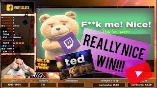 Big Bet!! Really Nice Win From Ted Slot!!