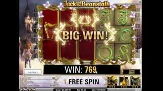 Jack and the Beanstalk Slot - 4 Euro Bet - Freespin Feature - Big Wins (418x Bet)