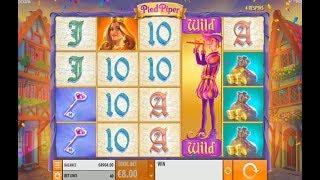 Pied Piper Online Slot from Quickspin - Free Spins - big wins!