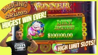 ⋆ Slots ⋆Best Jackpot Wins Ever On High Limit Dancing Drums⋆ Slots ⋆