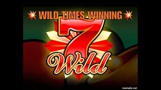 •777 Wild Times Wins•Live Play/Slot Play•
