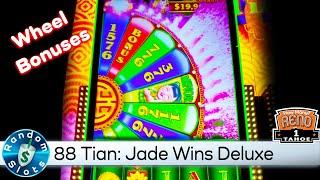 88 Tian Jade Wins Deluxe Slot Machine Wheel Bonuses