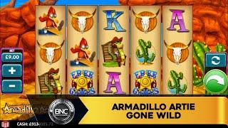 Armadillo Artie Gone Wild slot by Design Works Gaming