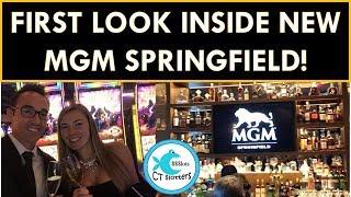 FIRST LOOK @ MGM SPRINGFIELD WITH CT SLOTTERS!