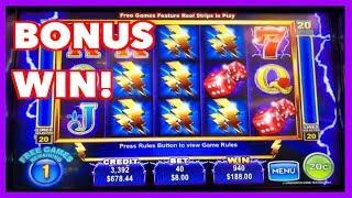 Thunder Cash Bonus Wins ! The Slot Sharks