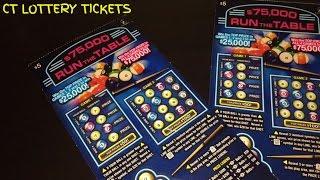 Pool Related Scratch Offs from CT Lottery - RUN THE TABLE