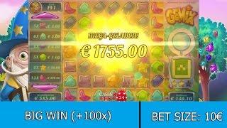 BIG WIN on Gemix Slot (Play'n GO) - 10€ BET!