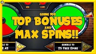 TOP BONUSES & MAX SPINS!!