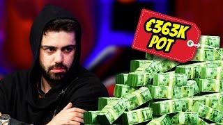 ALL IN with ACES for €365,000 ⋆ Slots ⋆ (Monster Pot) #Shorts