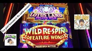 Must see‼️ Lotus Land Delux Wild slot. 2 Huge wins in the same session!