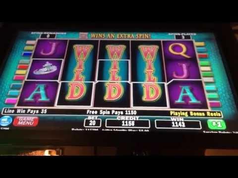 Diamond queen HANDPAY jackpot high limit slots bonus $20 bet
