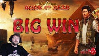 BIG WIN on Book of Dead Slot (Play'n Go) - 1,50€ BET!