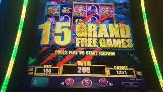 Tarzan Grand Slot Machine - 1st spin bonus w/ retrigger