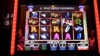 Power Wilds slot machine bonus win at Parx Casino