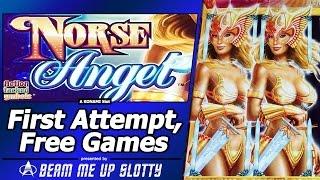 Norse Angel Slot - First Attempt, Free Spins Bonus