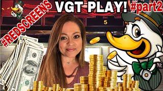 VGT SUNDAY FUN’DAY WITH PART 2 •LUCKY DUCKY!• NICE WINS! #REDSCREENS