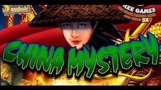 CHINA MYSTERY - LINE HIT IN BONUS !!!!- KONAMI SLOT MACHINE