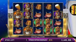 FREAKI TIKI 2 Video Slot Casino Game with a FREAKI TIKI 2 FREE SPIN BONUS