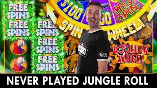 ⋆ Slots ⋆ NEW Jungle Roll Slot Machine w/ FREE SPINS