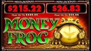 MONEY FROG - MAX BET LIVE PLAY W/ BONUS - Slot Machine Bonus