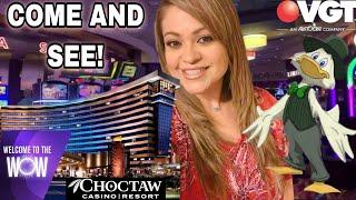 VGT SUNDAY FUN’DAY! COME WITH ME AND LET ME SHOW YOU AROUND CHOCTAW CASINO!•