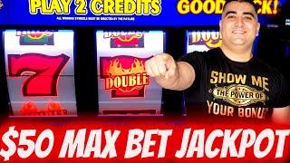 2 HANDPAY JACKPOTS & Epic Comeback | High Limit Slot Play With $50 Max Bet JACKPOTS