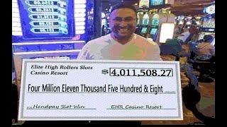 •4 Million Dollar High Stakes Slot Win• Casino Video Slot Machine Jackpot Handpay Blazing 7s • SiX S