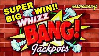 WHIZZ BANG JACKPOTS SLOT - Super BIG WIN!! - MAX BET!!! - Slot Machine Bonus
