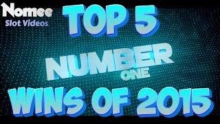 Top 5 Best Nomee Slot Machine Video Wins of 2015