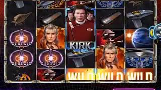 STAR TREK THE WRATH OF KHAN Video Slot Casino Game with an "EPIC WIN" FREE SPIN BONUS