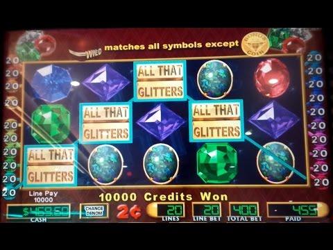All That Glitters Slot Machine *INCREDIBLE* Live Play and Bonus - Max $8 Bet!