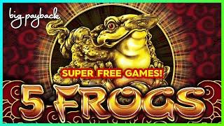 Best. Slot. Music. EVER! SUPER FREE GAMES on 5 Frogs!